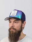 Бейсболка GOORIN BROTHERS арт. 101-1694 (фиолетовый / черный)